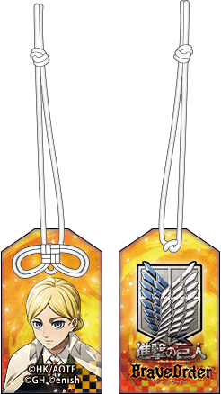 進撃の巨人』新作つままれ登場！出現注意の奇行種ステッカーとともに